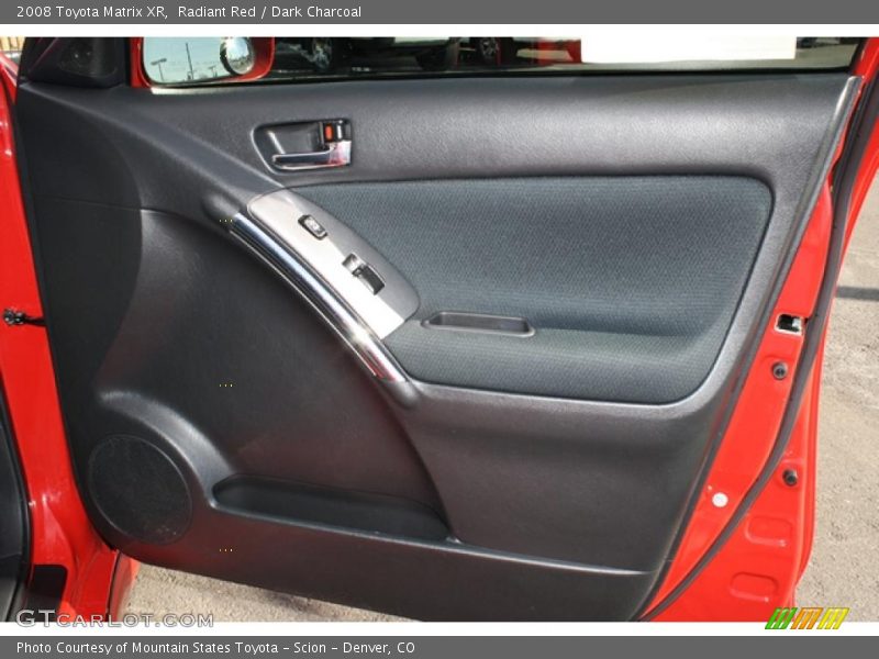 Radiant Red / Dark Charcoal 2008 Toyota Matrix XR