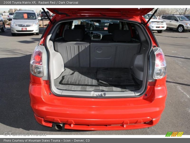 Radiant Red / Dark Charcoal 2008 Toyota Matrix XR