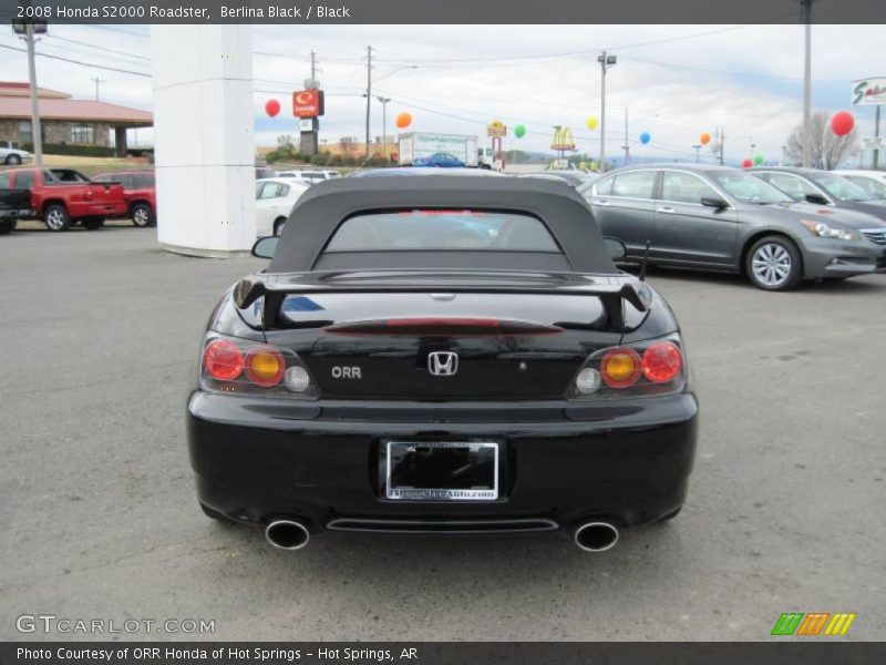 Berlina Black / Black 2008 Honda S2000 Roadster