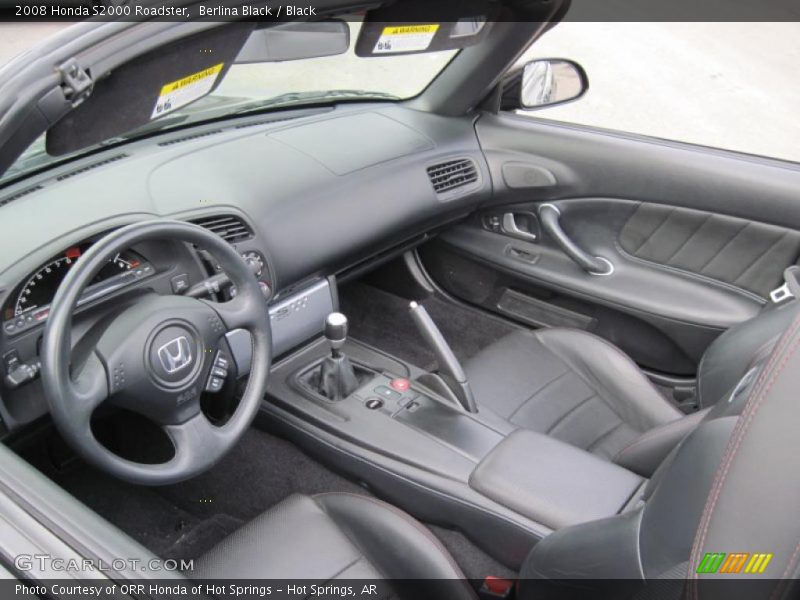  2008 S2000 Roadster Black Interior