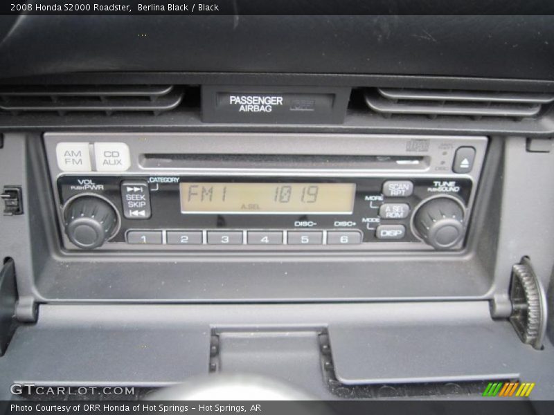 Controls of 2008 S2000 Roadster