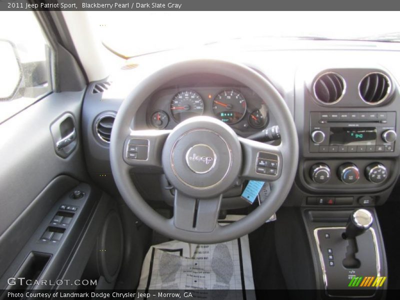 Blackberry Pearl / Dark Slate Gray 2011 Jeep Patriot Sport