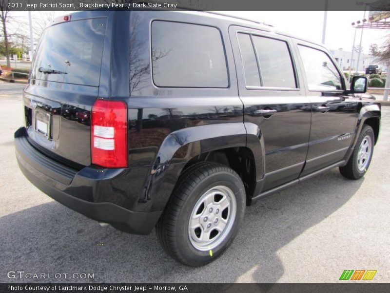 Blackberry Pearl / Dark Slate Gray 2011 Jeep Patriot Sport