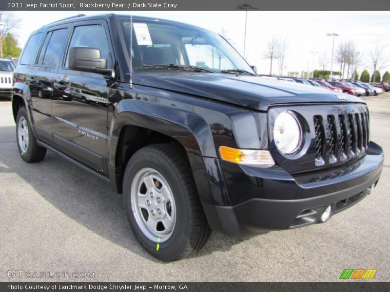 Blackberry Pearl / Dark Slate Gray 2011 Jeep Patriot Sport