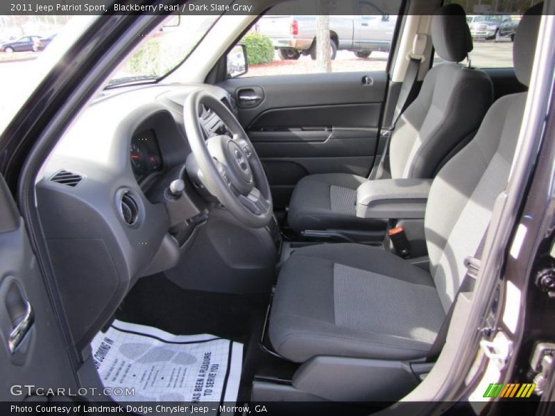 Blackberry Pearl / Dark Slate Gray 2011 Jeep Patriot Sport