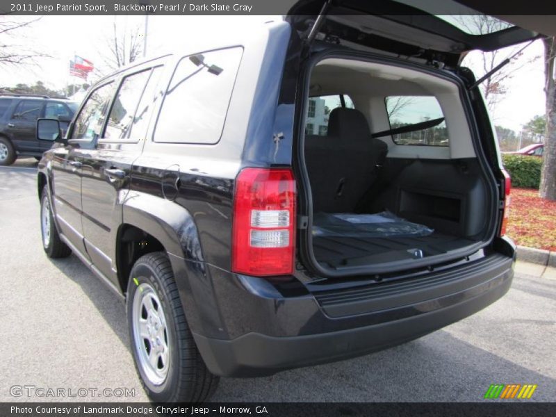 Blackberry Pearl / Dark Slate Gray 2011 Jeep Patriot Sport