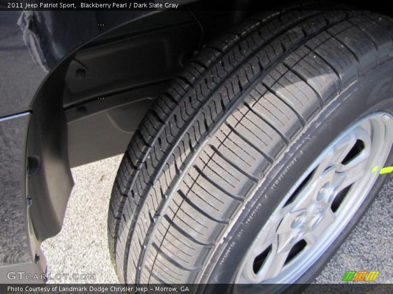Blackberry Pearl / Dark Slate Gray 2011 Jeep Patriot Sport