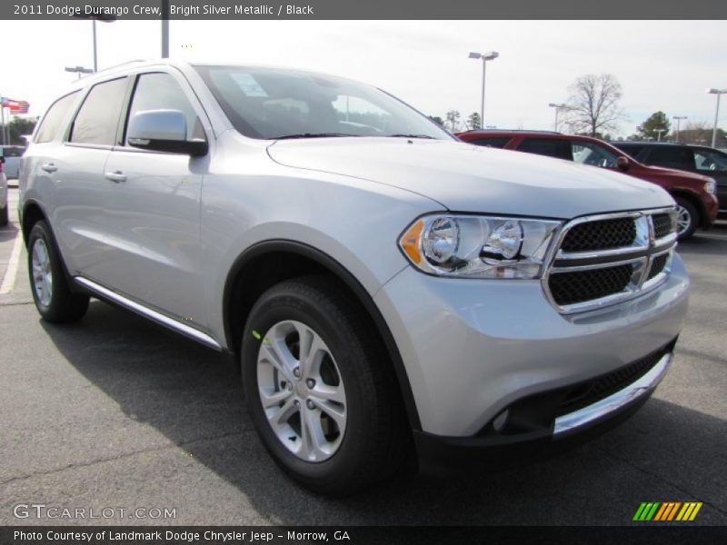 Front 3/4 View of 2011 Durango Crew
