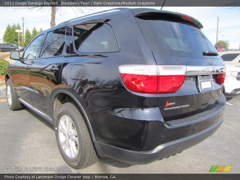 Blackberry Pearl / Dark Graystone/Medium Graystone 2011 Dodge Durango Express