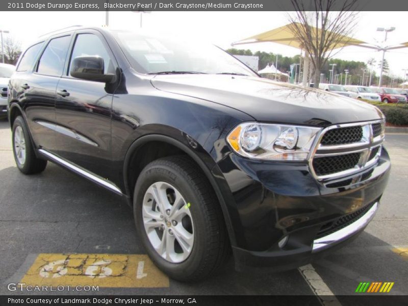 Blackberry Pearl / Dark Graystone/Medium Graystone 2011 Dodge Durango Express