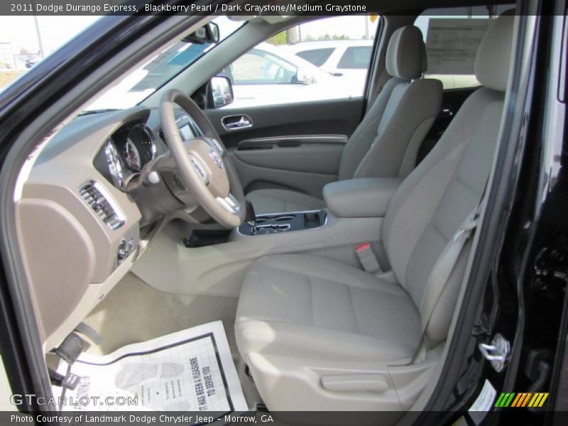  2011 Durango Express Dark Graystone/Medium Graystone Interior