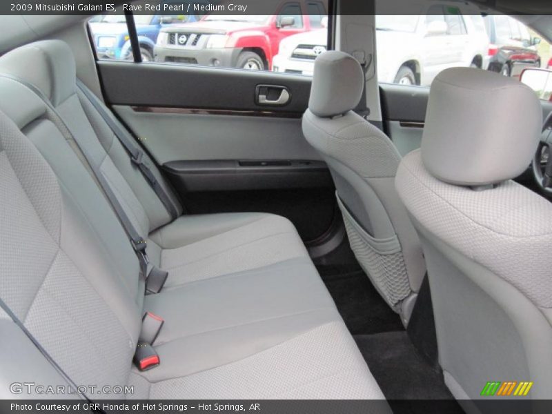 Rave Red Pearl / Medium Gray 2009 Mitsubishi Galant ES