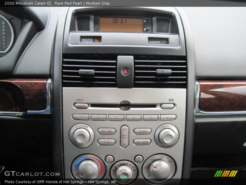 Rave Red Pearl / Medium Gray 2009 Mitsubishi Galant ES