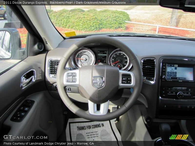 Blackberry Pearl / Dark Graystone/Medium Graystone 2011 Dodge Durango Express