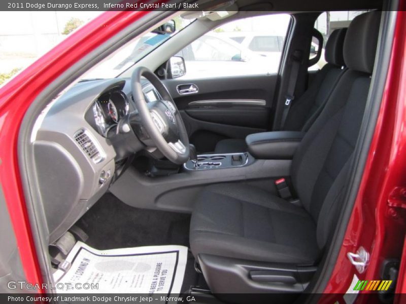  2011 Durango Express Black Interior