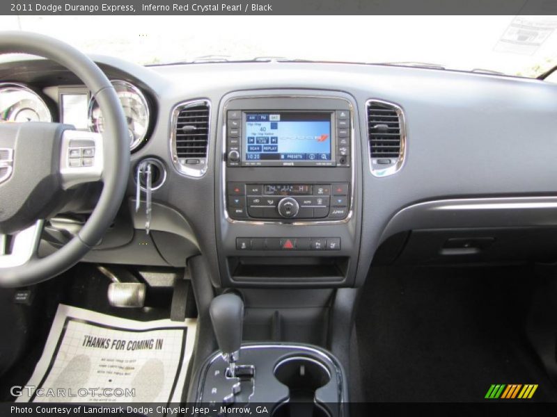 Dashboard of 2011 Durango Express