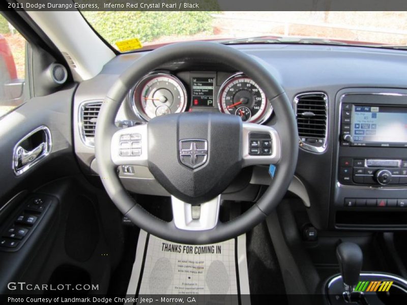  2011 Durango Express Steering Wheel