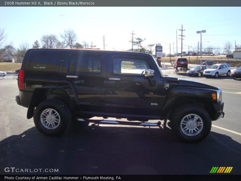 Black / Ebony Black/Morocco 2008 Hummer H3 X
