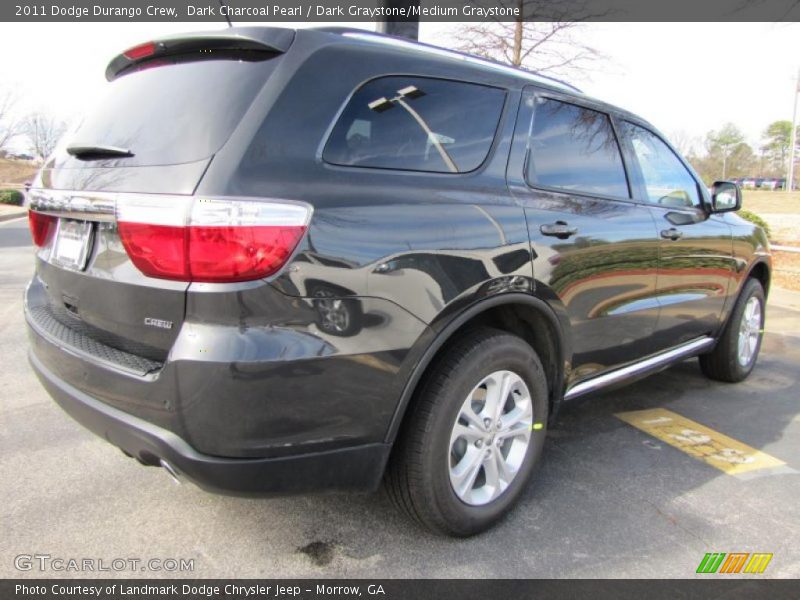 Dark Charcoal Pearl / Dark Graystone/Medium Graystone 2011 Dodge Durango Crew