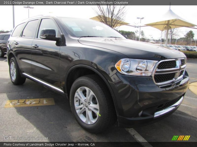 Front 3/4 View of 2011 Durango Crew