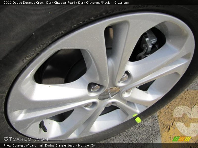 Dark Charcoal Pearl / Dark Graystone/Medium Graystone 2011 Dodge Durango Crew