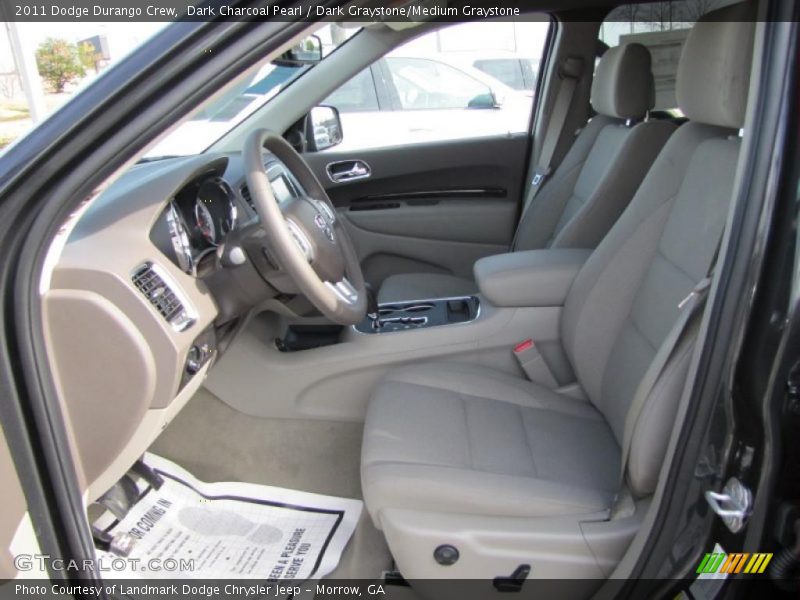  2011 Durango Crew Dark Graystone/Medium Graystone Interior