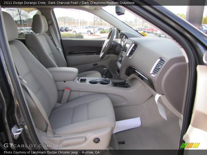  2011 Durango Crew Dark Graystone/Medium Graystone Interior