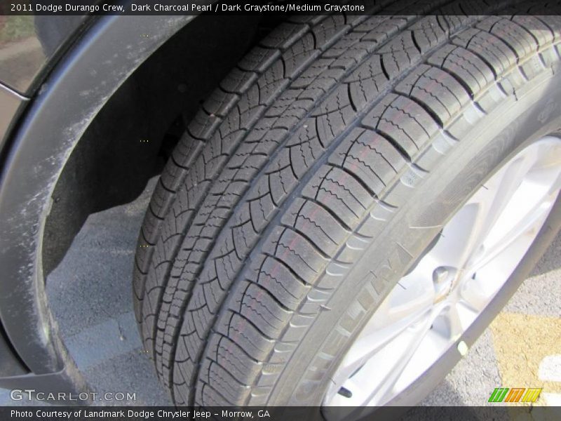 Dark Charcoal Pearl / Dark Graystone/Medium Graystone 2011 Dodge Durango Crew