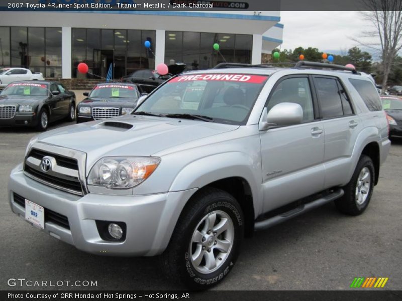 Titanium Metallic / Dark Charcoal 2007 Toyota 4Runner Sport Edition