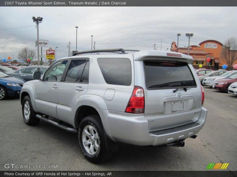 Titanium Metallic / Dark Charcoal 2007 Toyota 4Runner Sport Edition