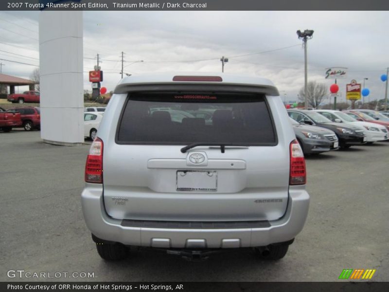 Titanium Metallic / Dark Charcoal 2007 Toyota 4Runner Sport Edition