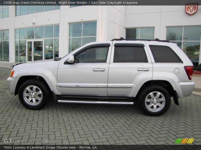  2008 Grand Cherokee Limited Bright Silver Metallic