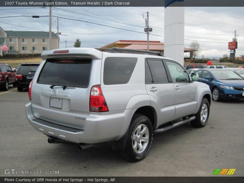 Titanium Metallic / Dark Charcoal 2007 Toyota 4Runner Sport Edition