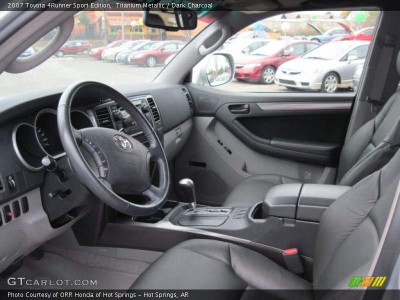  2007 4Runner Sport Edition Dark Charcoal Interior