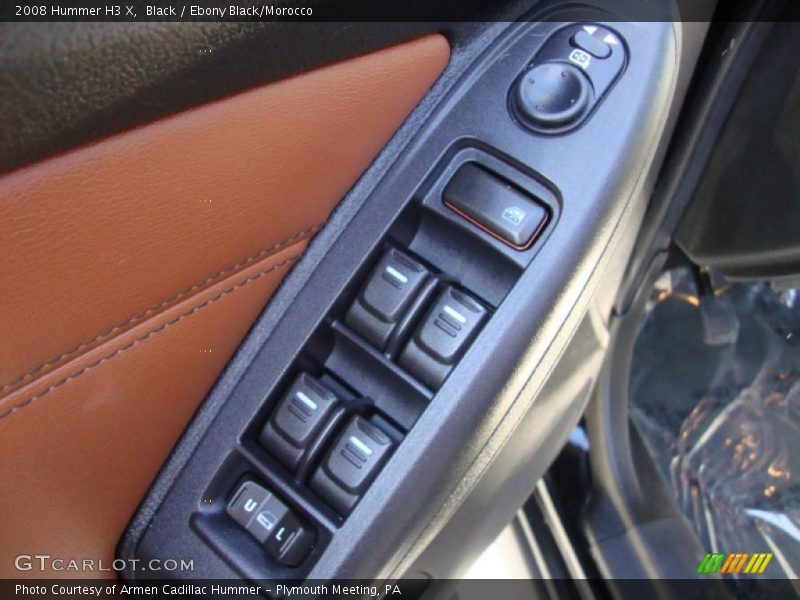 Black / Ebony Black/Morocco 2008 Hummer H3 X