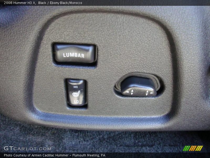Black / Ebony Black/Morocco 2008 Hummer H3 X