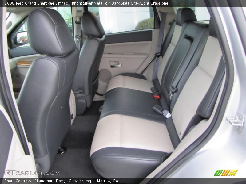  2008 Grand Cherokee Limited Dark Slate Gray/Light Graystone Interior