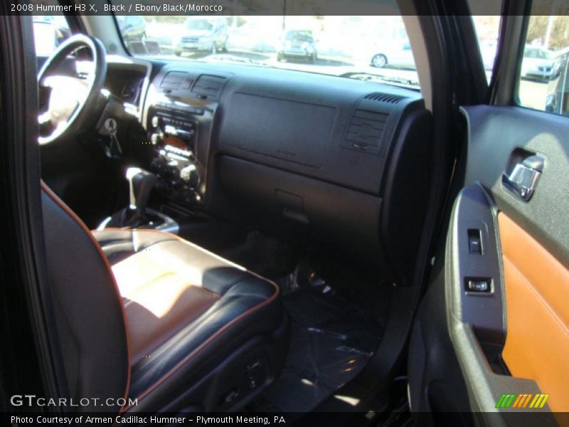 Black / Ebony Black/Morocco 2008 Hummer H3 X