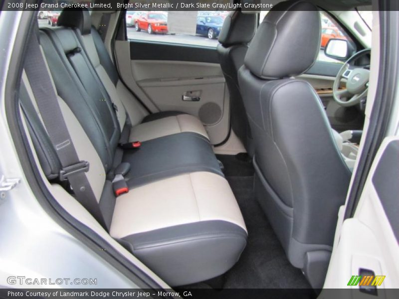 2008 Grand Cherokee Limited Dark Slate Gray/Light Graystone Interior