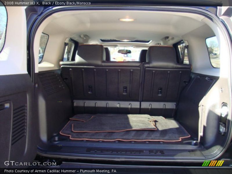 Black / Ebony Black/Morocco 2008 Hummer H3 X