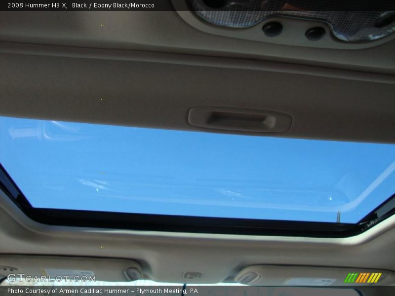 Black / Ebony Black/Morocco 2008 Hummer H3 X