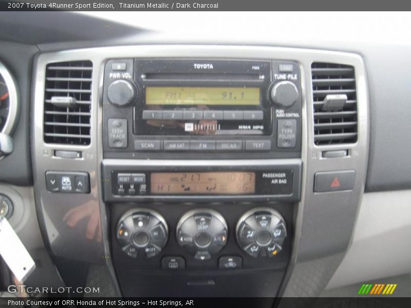 Titanium Metallic / Dark Charcoal 2007 Toyota 4Runner Sport Edition