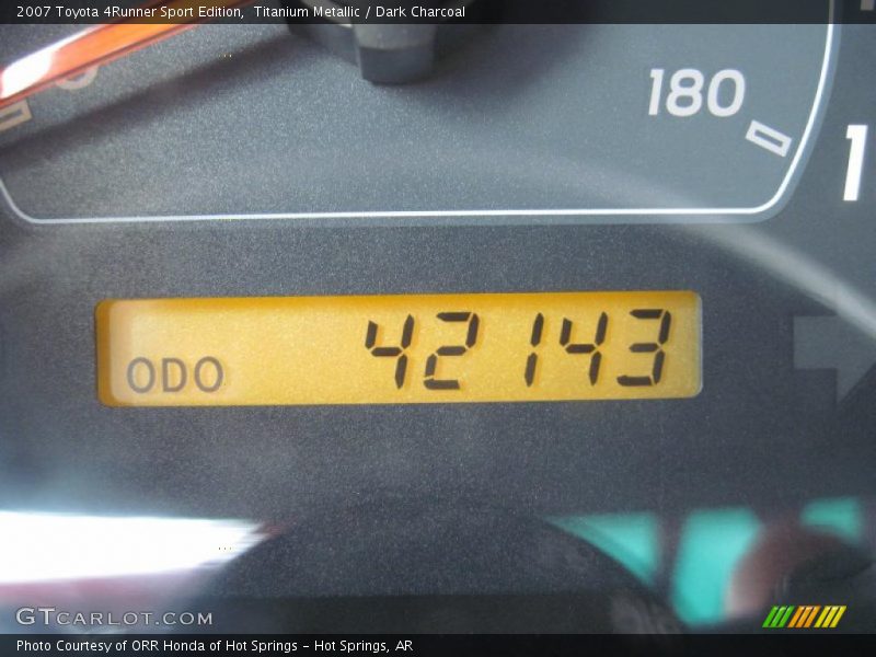 Titanium Metallic / Dark Charcoal 2007 Toyota 4Runner Sport Edition