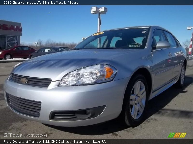 Silver Ice Metallic / Ebony 2010 Chevrolet Impala LT