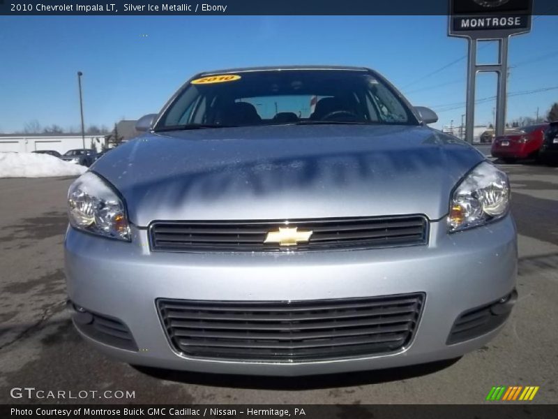 Silver Ice Metallic / Ebony 2010 Chevrolet Impala LT