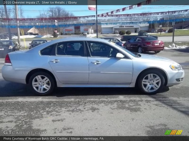 Silver Ice Metallic / Ebony 2010 Chevrolet Impala LT