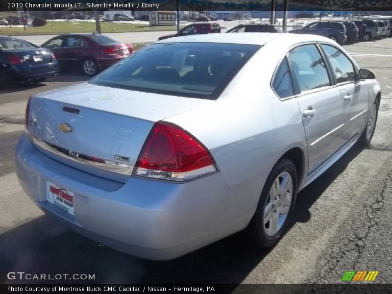 Silver Ice Metallic / Ebony 2010 Chevrolet Impala LT