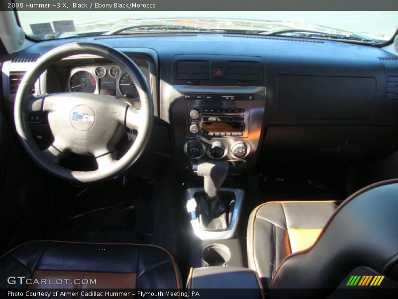 Black / Ebony Black/Morocco 2008 Hummer H3 X
