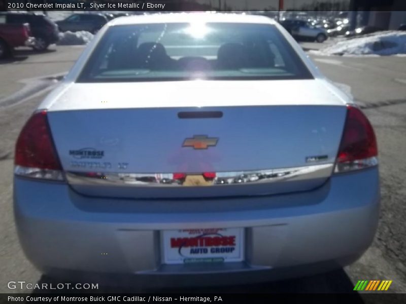Silver Ice Metallic / Ebony 2010 Chevrolet Impala LT