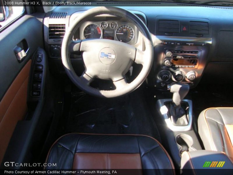 Black / Ebony Black/Morocco 2008 Hummer H3 X